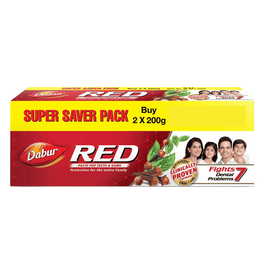 Dabur Red Toothpaste (Buy 1 Get 1 Free) - Daburshop