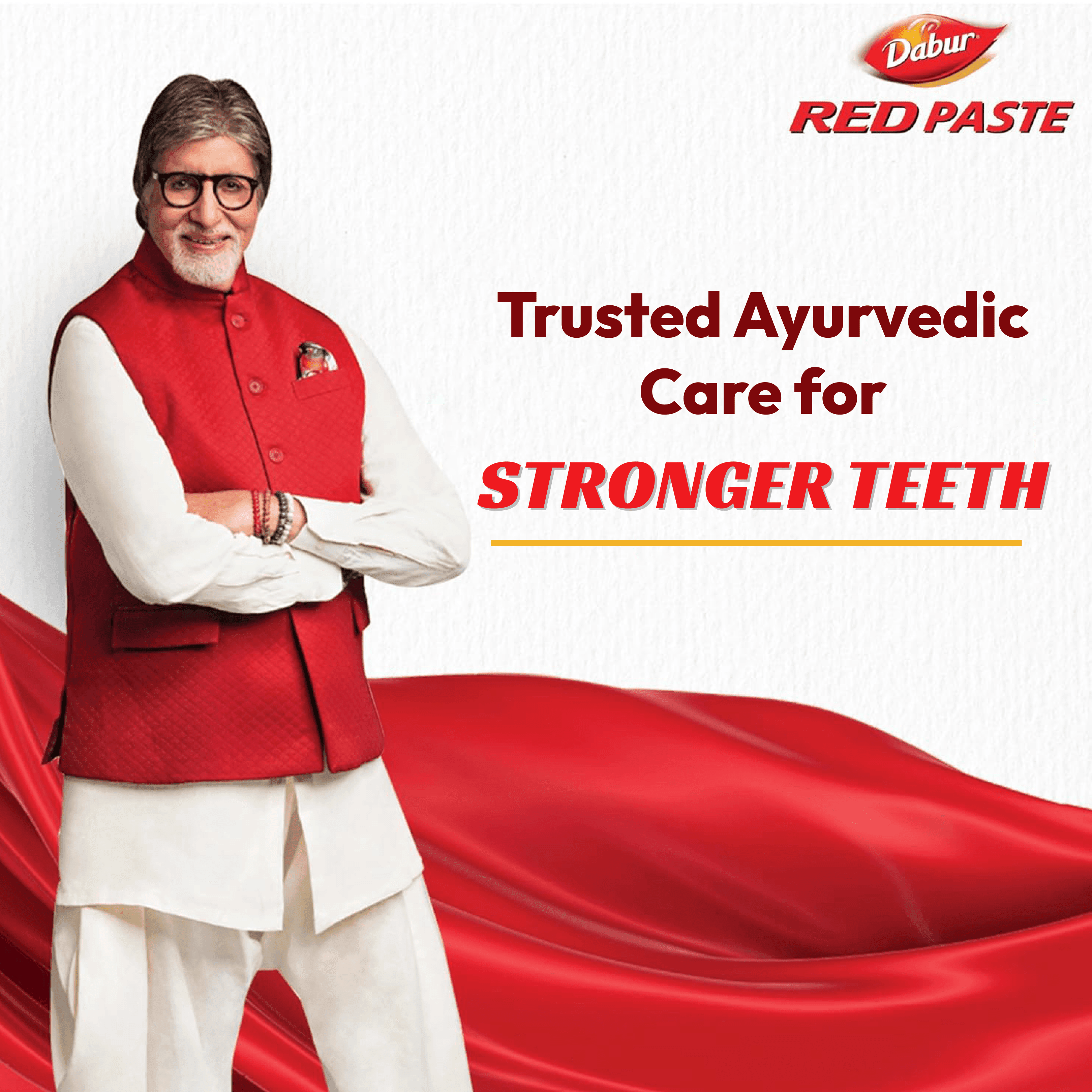 Dabur Red Toothpaste (Pack of 2)