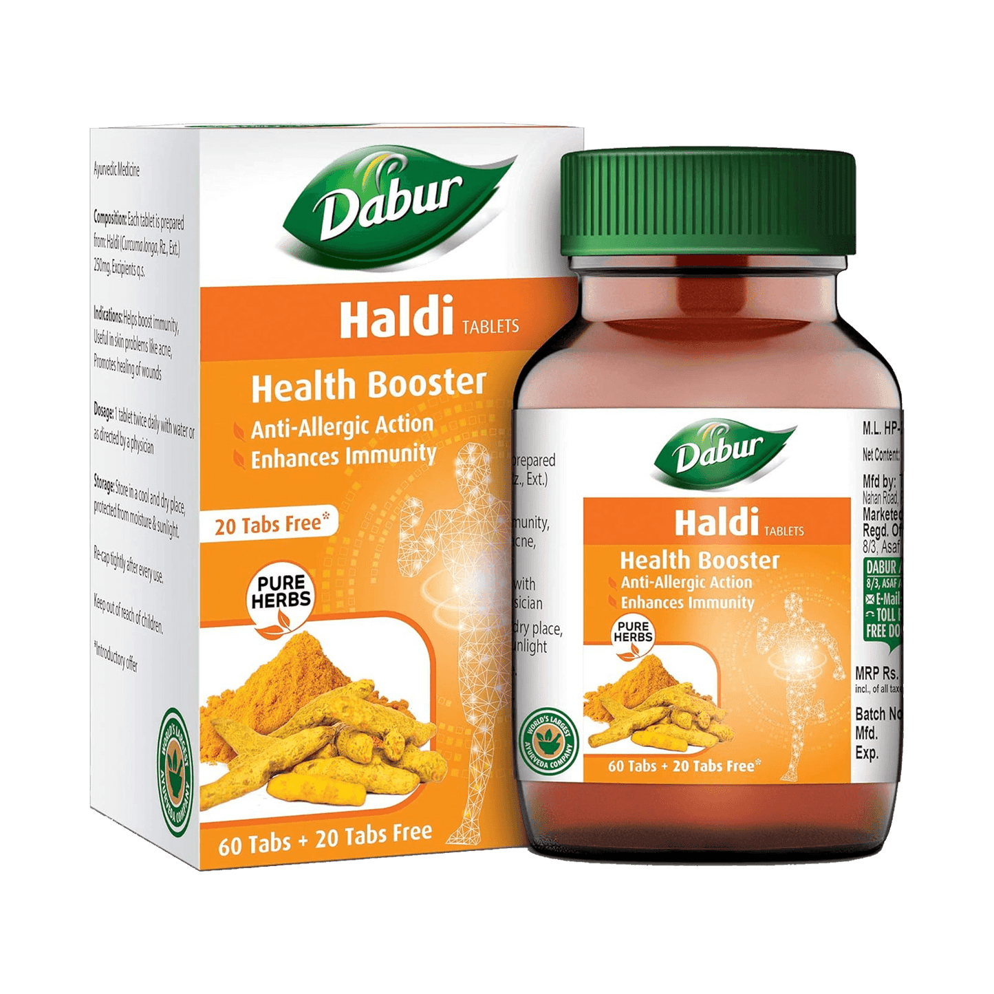 Dabur Haldi Tablets - Daburshop