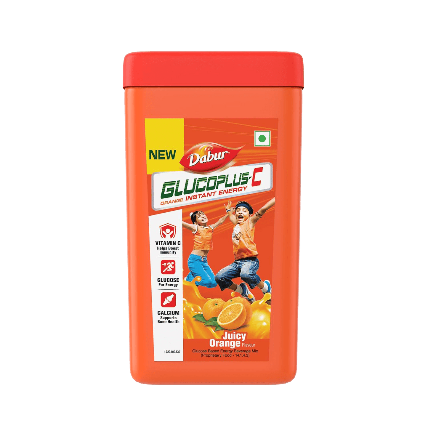 Dabur GlucoPlus-C Orange Jar - Daburshop