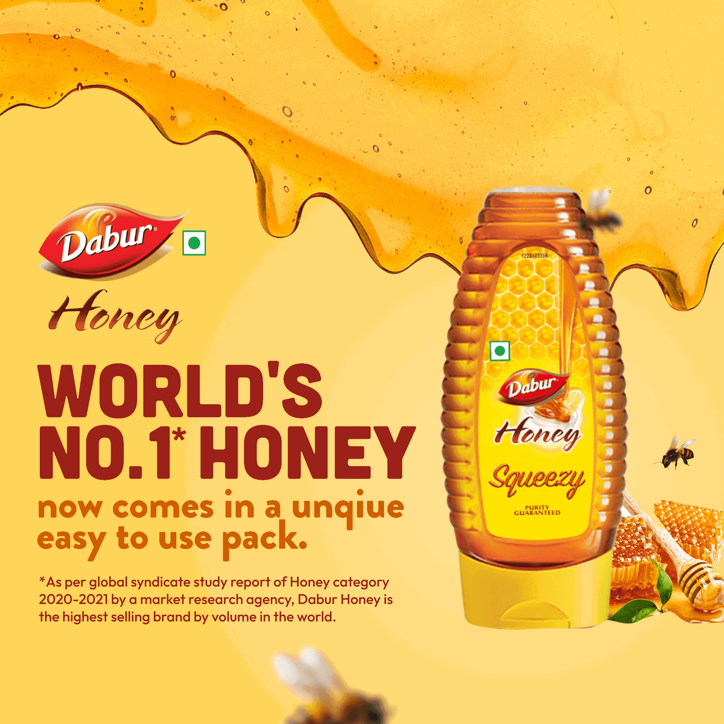 Dabur Honey Squeezy (Buy 1 Get 1 Free) - Daburshop