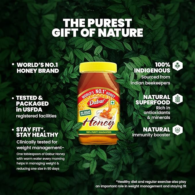Dabur Chyawanprash Gur 900g & Honey 50g (Free)
