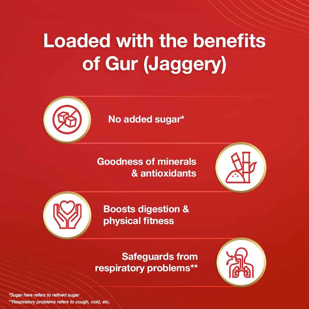 Dabur Chyawanprash Gur 900g & Honey 50g (Free)