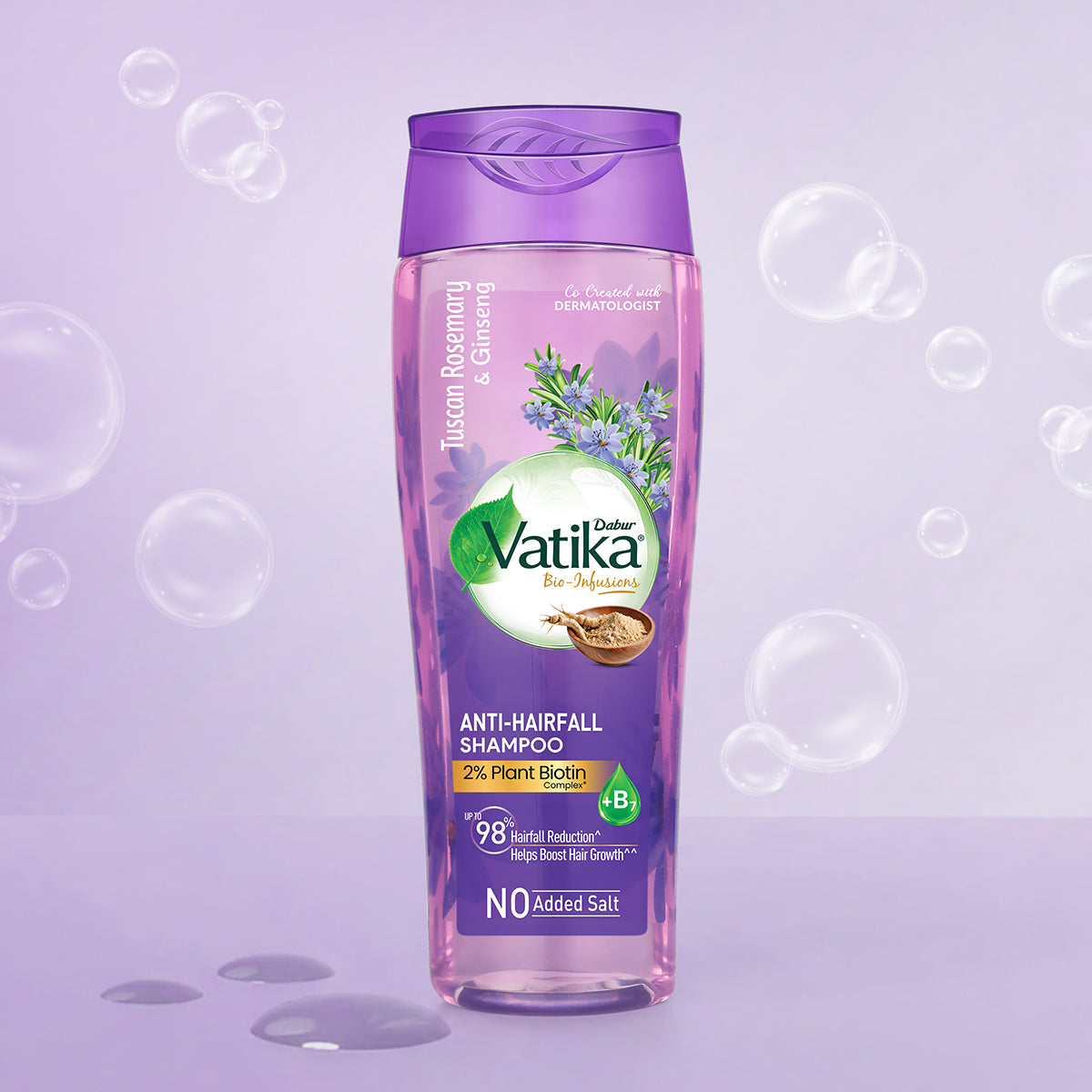 Dabur Vatika Bio Infusions Anti - Hairfall Shampoo
