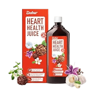 Dabur Heart Health Juice | Enriched with 10+ Ayurvedic Herbs | No Artificial Colors, Flavours & Added Sugars