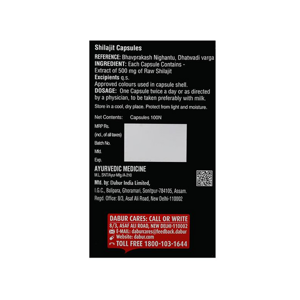 Dabur Shilajit Capsules