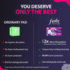 Fem Ultra Care Sanitary Pads for Women XL Plus