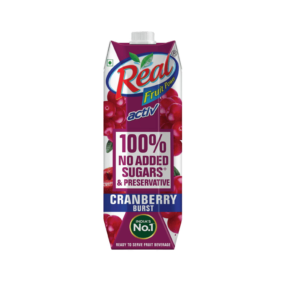 Real Activ Cranberry Brust