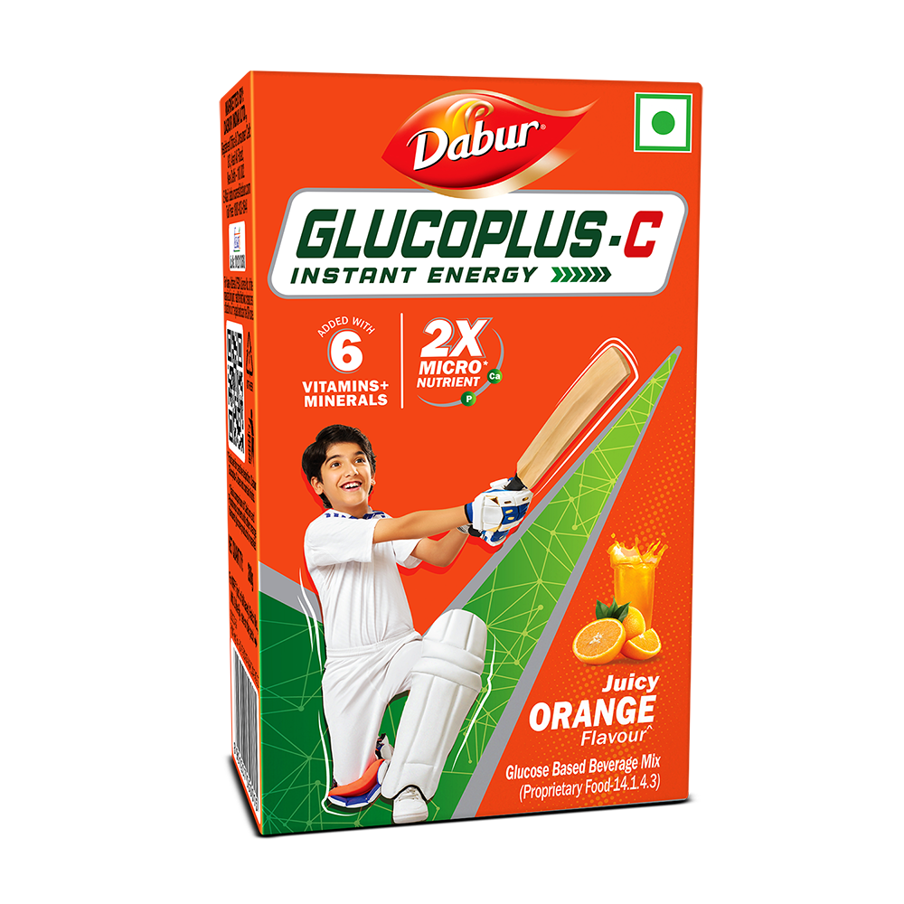 New Glucoplus C Orange 200g Pack For Instant Energy
