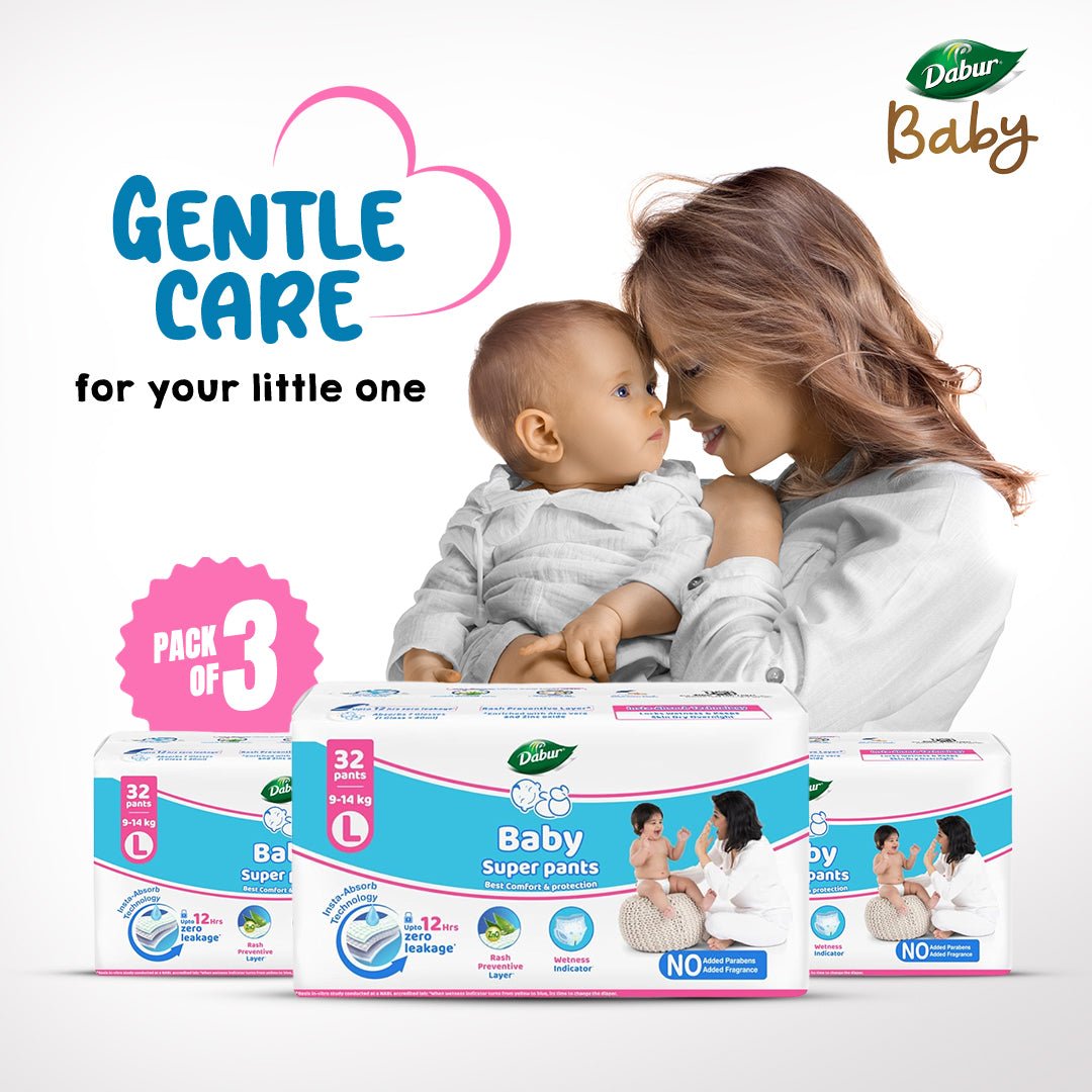 Dabur Baby Super Pants Large (Pack of 3)