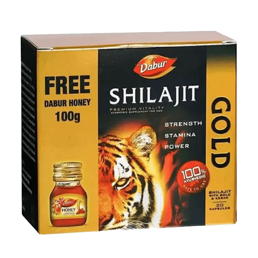 Dabur Shilajit Gold (Free Honey 100g) - Daburshop