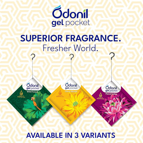 Odonil Gel Pocket Citrus Bloom