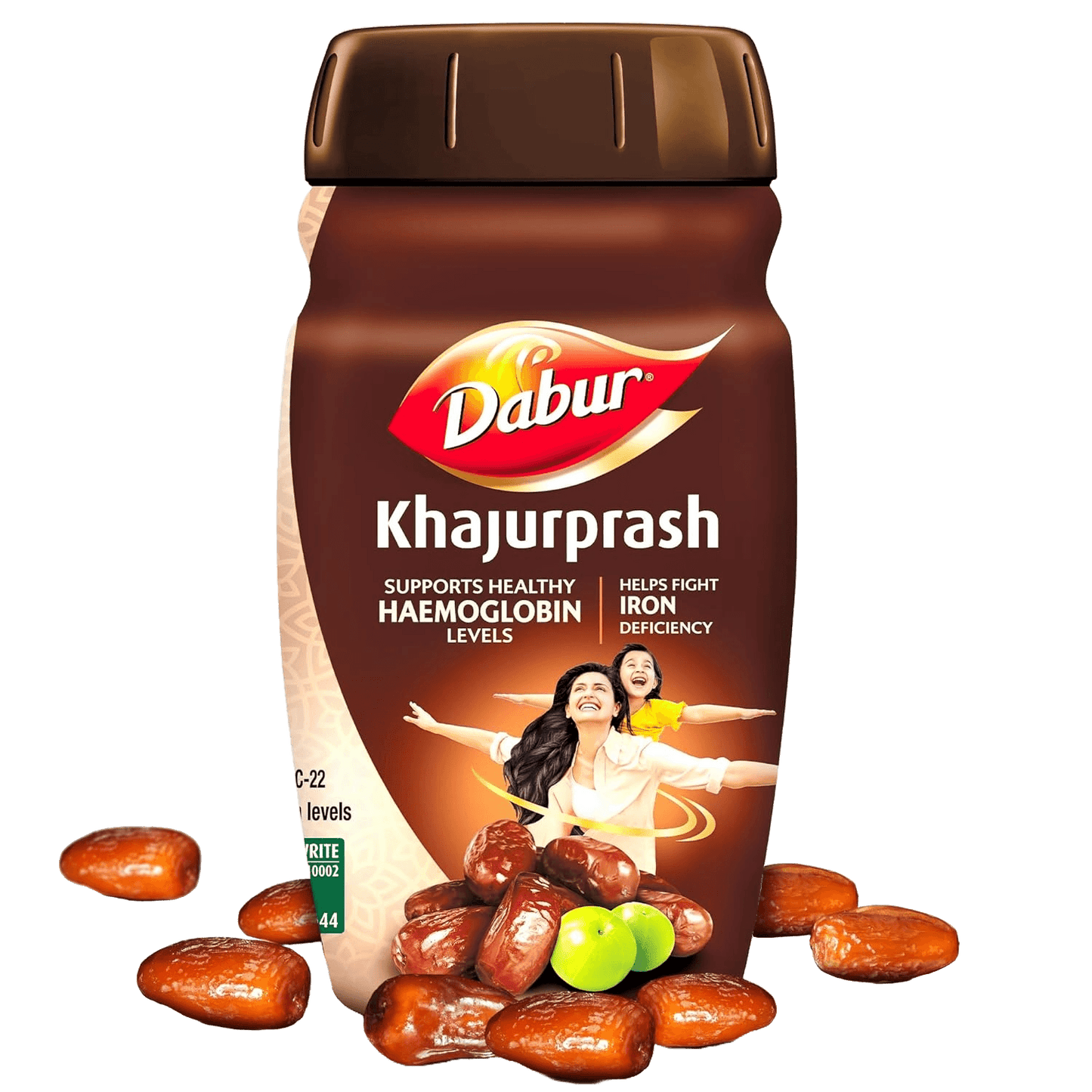 Dabur Khajurprash | 3X Immunity Action | Supports Healthy Haemoglobin Levels | Natural Source of Iron | Goodness of Khajur & Giloy