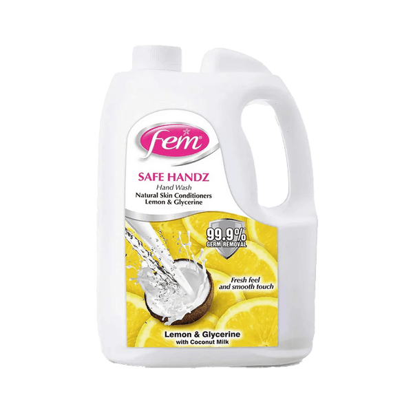 Fem Safe Handz Lemon & Glycerine Hand Wash