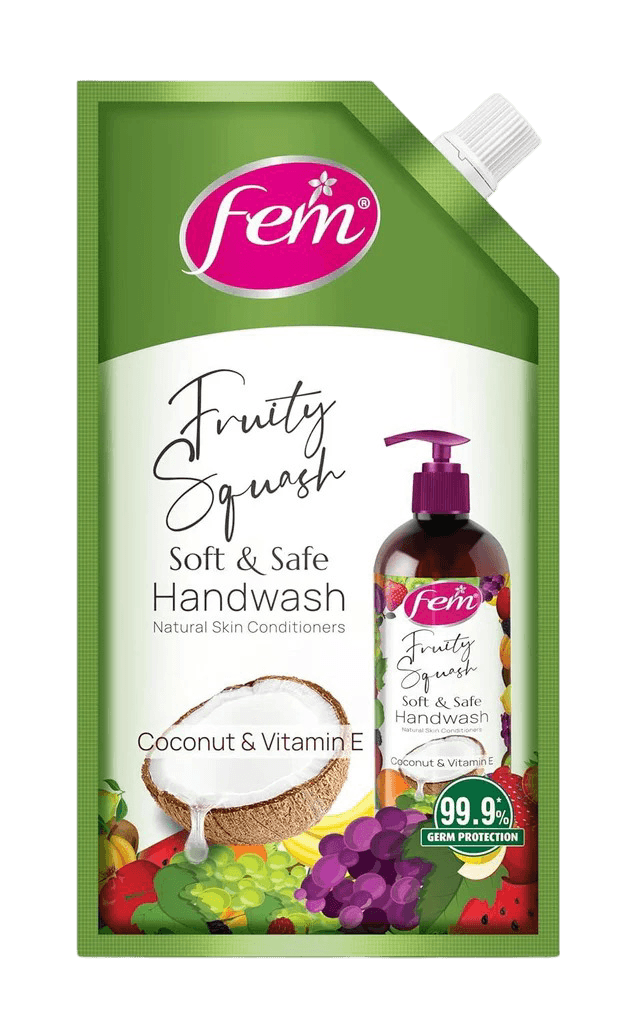 Fem Fruity Squash Soft & Safe Handwash
