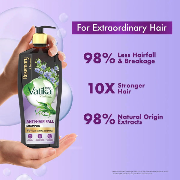 Dabur Vatika Naturals Anti Hair Fall Shampoo