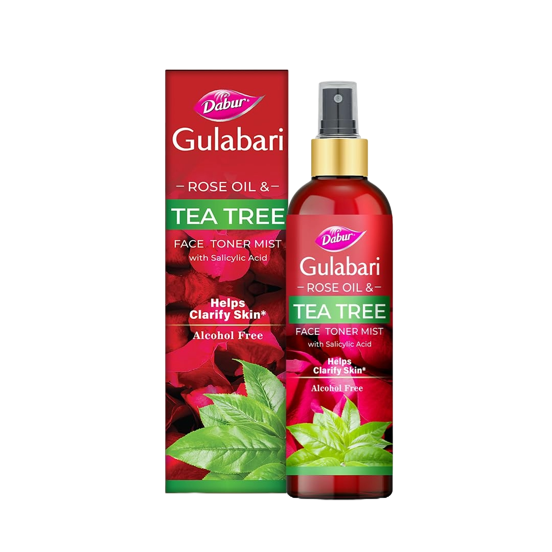 Dabur Gulabari Rose Oil & Tea Tree Face Toner Mist