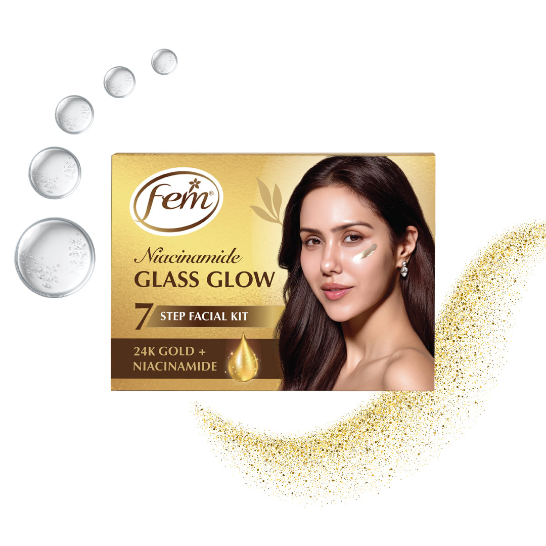FEM Niacinamide Glass Glow Facial Kit 35g