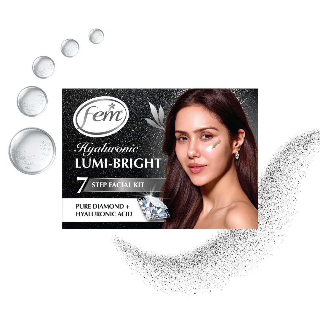FEM Hyaluronic Lumi-Bright Facial Kit