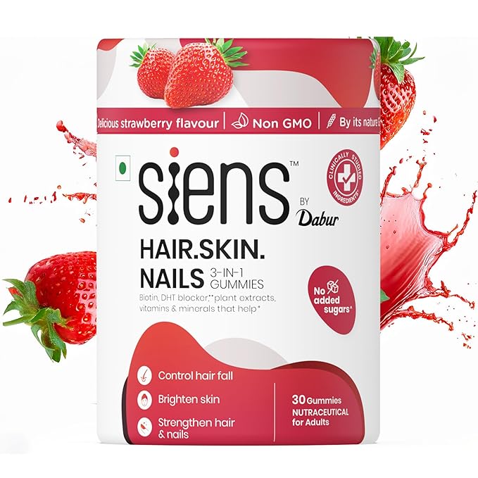 Siens By Dabur Hair, Skin & Nails (3 in 1 Gummies)