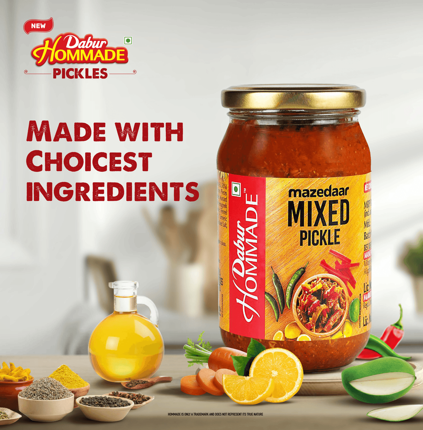 Dabur Hommade Mixed Pickle