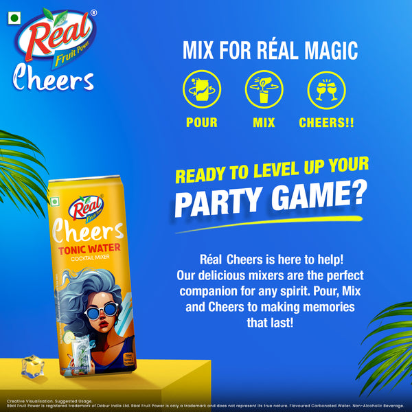 Real Cheers Tonic Water