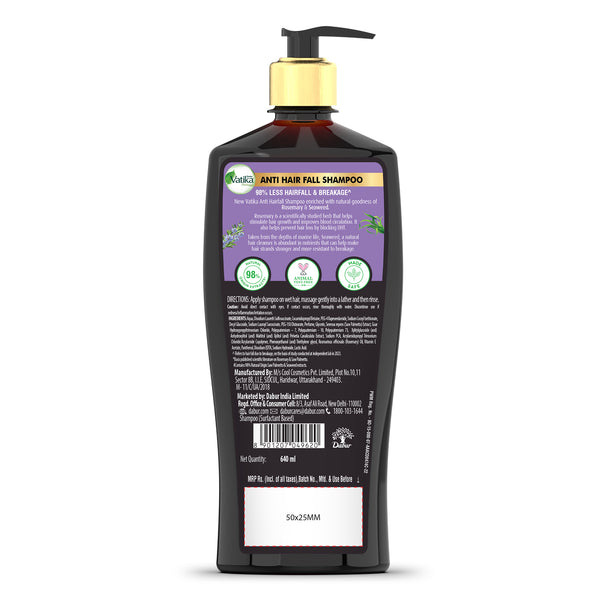 Dabur Vatika Naturals Anti Hair Fall Shampoo