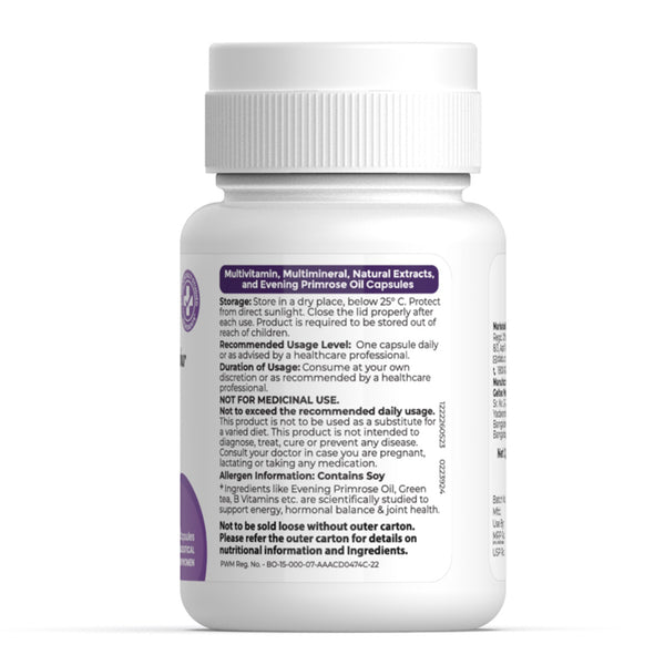 Siens by Dabur Daily Vitality Combo - Multivitamin for Men, 30 tablets & Multivitamin for Women, 30 tablets