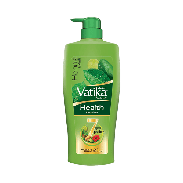 DABUR VATIKA NATURALS HEALTH SHAMPOO 640ML. DABUR VATIKA NATURALS HEALTH SHAMPOO 640ML.