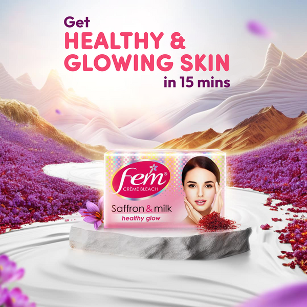 Fem Crème Bleach Saffron & Milk