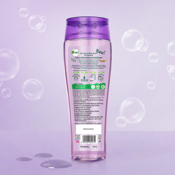 Dabur Vatika Bio Infusions Anti - Hairfall Shampoo