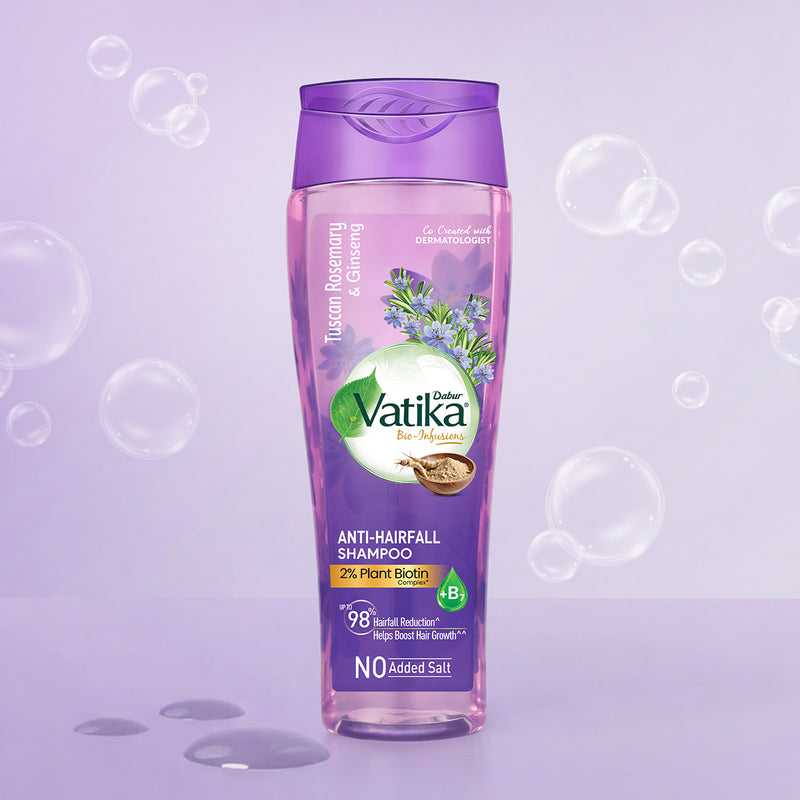 Dabur Vatika Bio Infusions Anti - Hairfall Shampoo