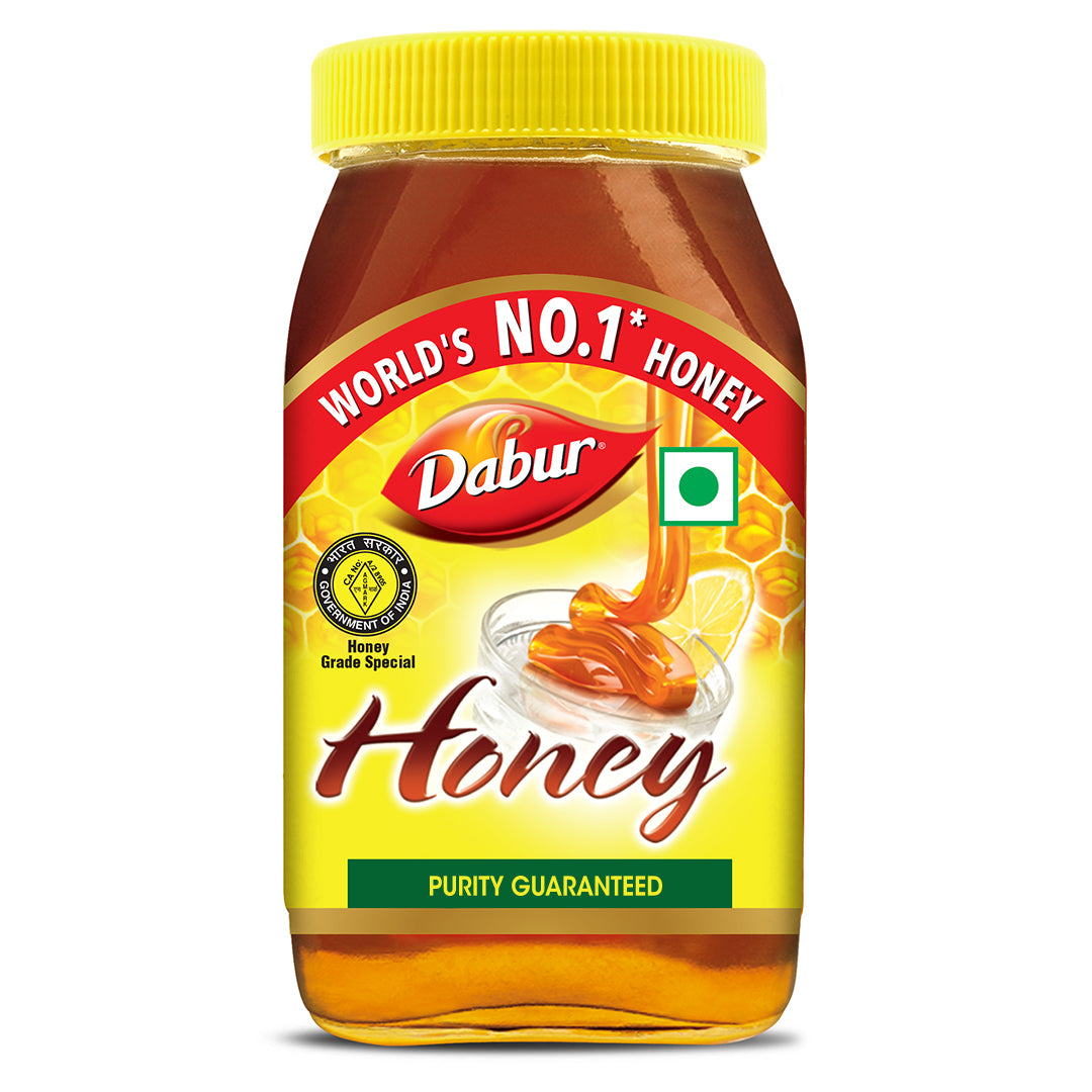 Dabur Honey | World's No.1 Honey Brand with No Sugar Adulteration | For Fitness & Health