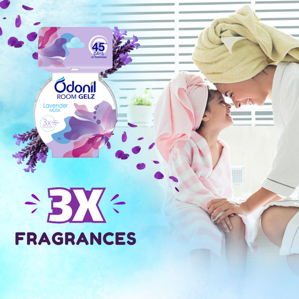 Odonil Room Gelz Lavender Musk