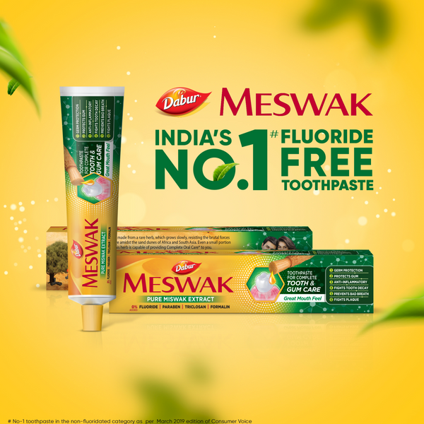 Dabur Meswak Toothpaste (Pack of 2)