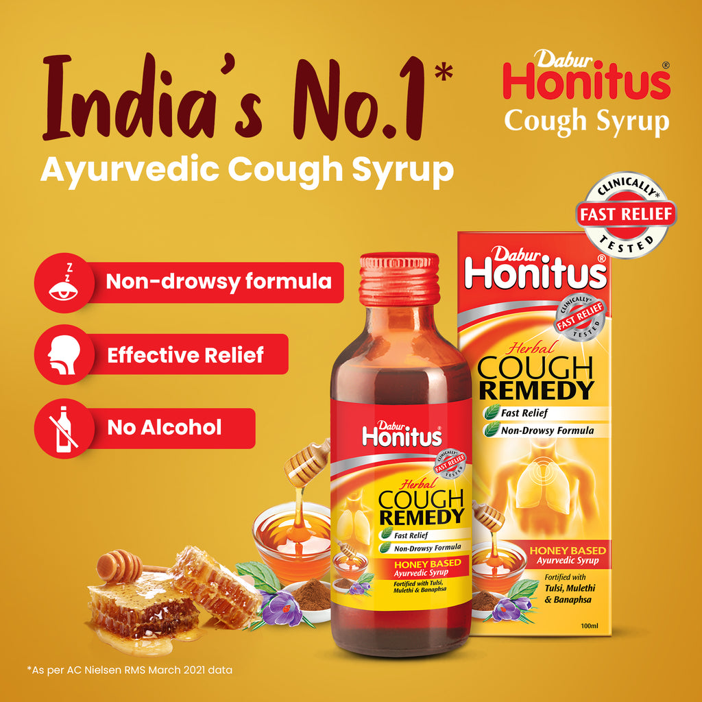 Buy Best Dabur Honitus Cough Syrup Online at Best Price in India