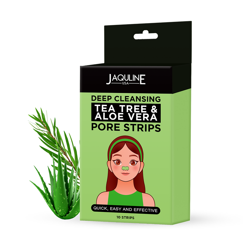 Jaquline USA Teatree & AloeVera Nose Pore Strips 10's