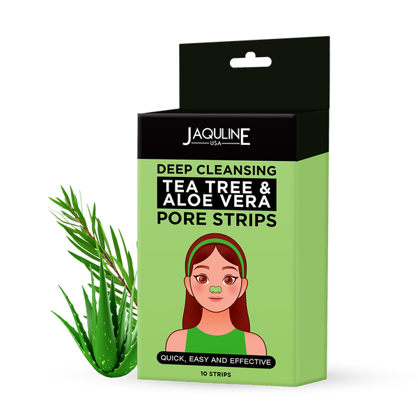 Jaquline USA Teatree & AloeVera Nose Pore Strips 10's