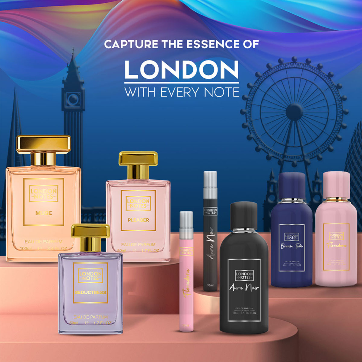 London NotesFineFrgrnces100mlSeductress