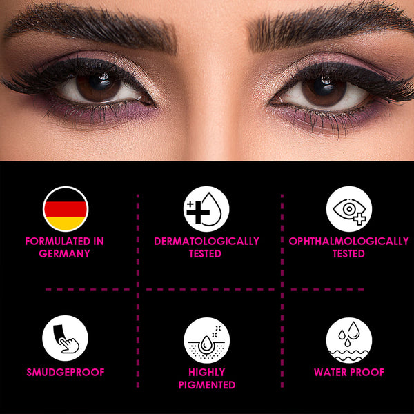 Jaquline USA Pro Stroke 24hr Black Kajal Pack of 2