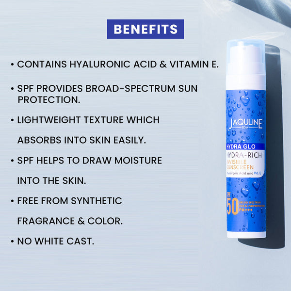 Jaquline USA HydraGlo SunscreenGel 50g