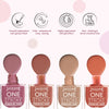 Jaquline USA Color Crush Matte Finish Nail Paint Set Of 4, 5Ml Each