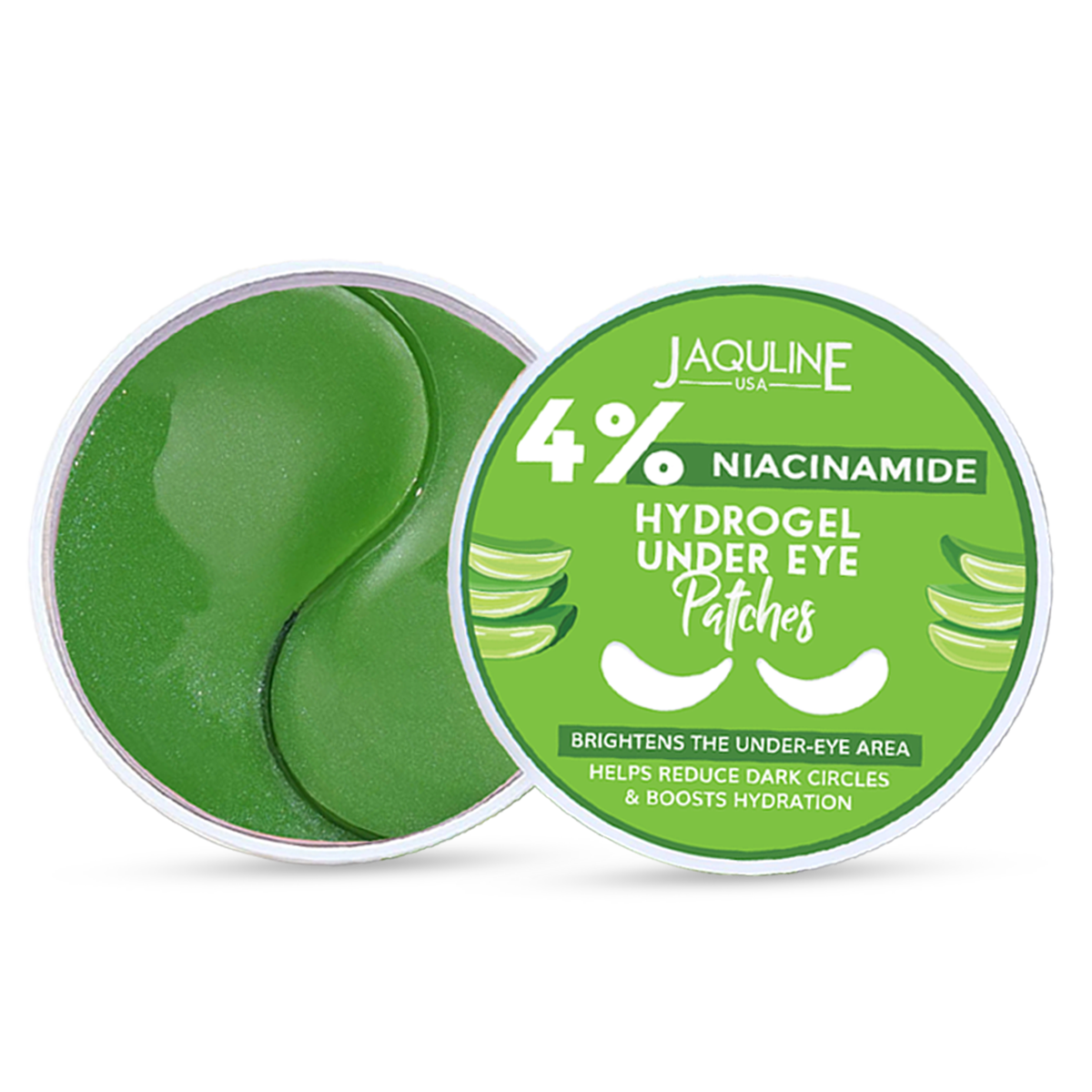 Jaquline USA 4% Niacinamide Hydrogel Under Eye Patches