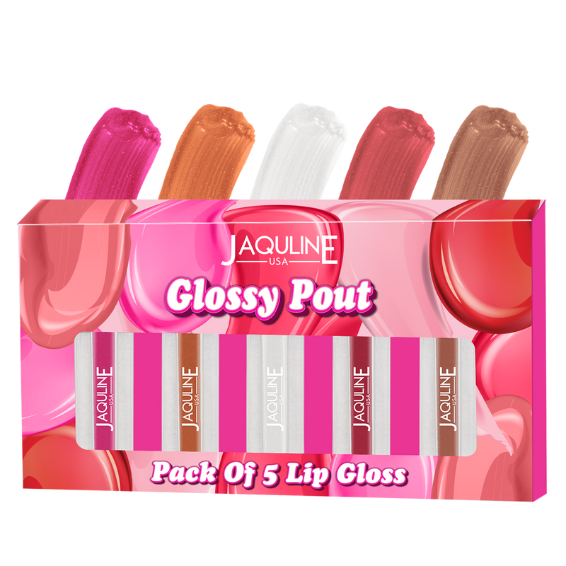 Jaquline USA Glossy Pout (Pack of 5)