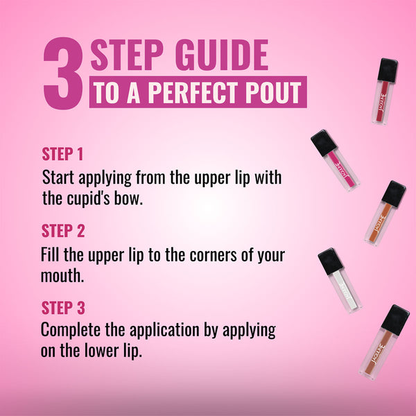 Jaquline USA Glossy Pout (Pack of 5)