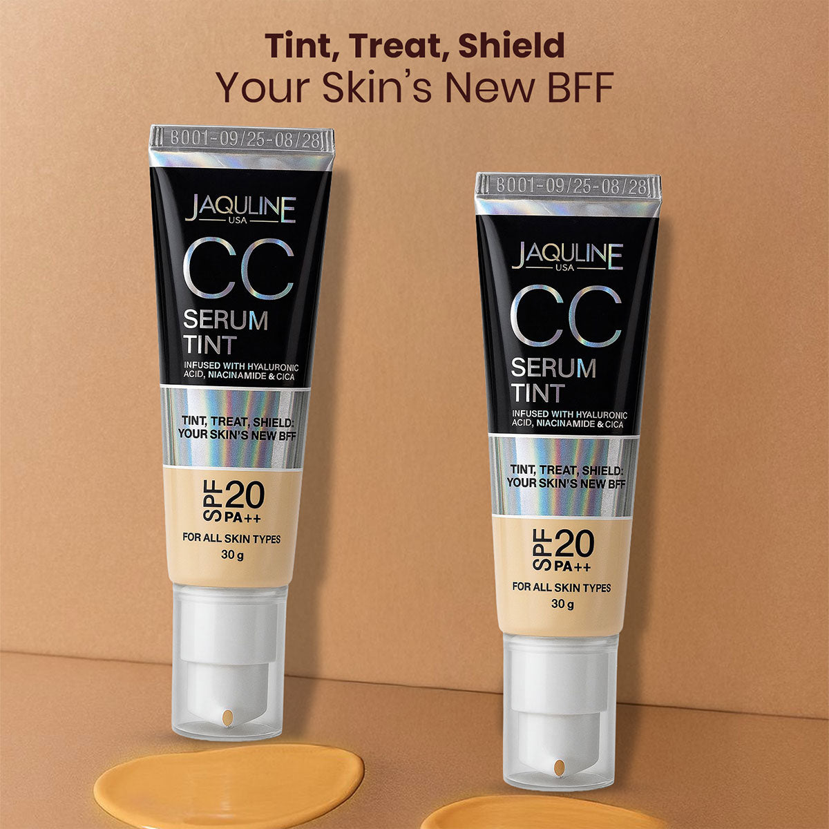 Jaquline USA CC Serum Tint(30g) Beige 01