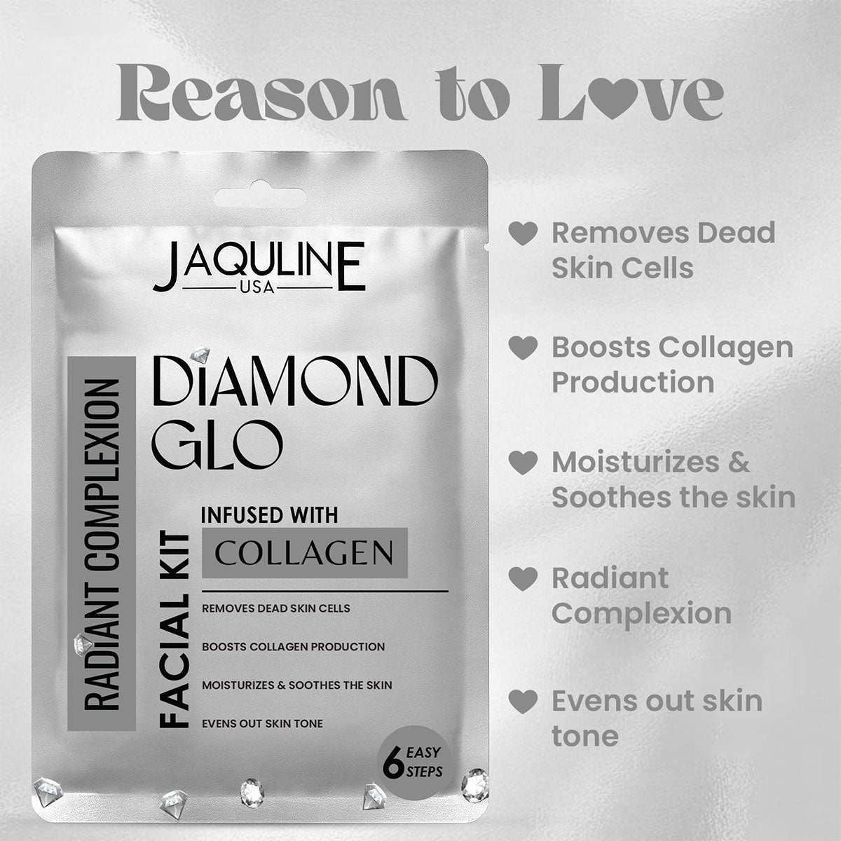 Jaquline USA Diamond GLO Facial Kit