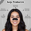 Jaquline USA Volcanic Mud Nose Strip