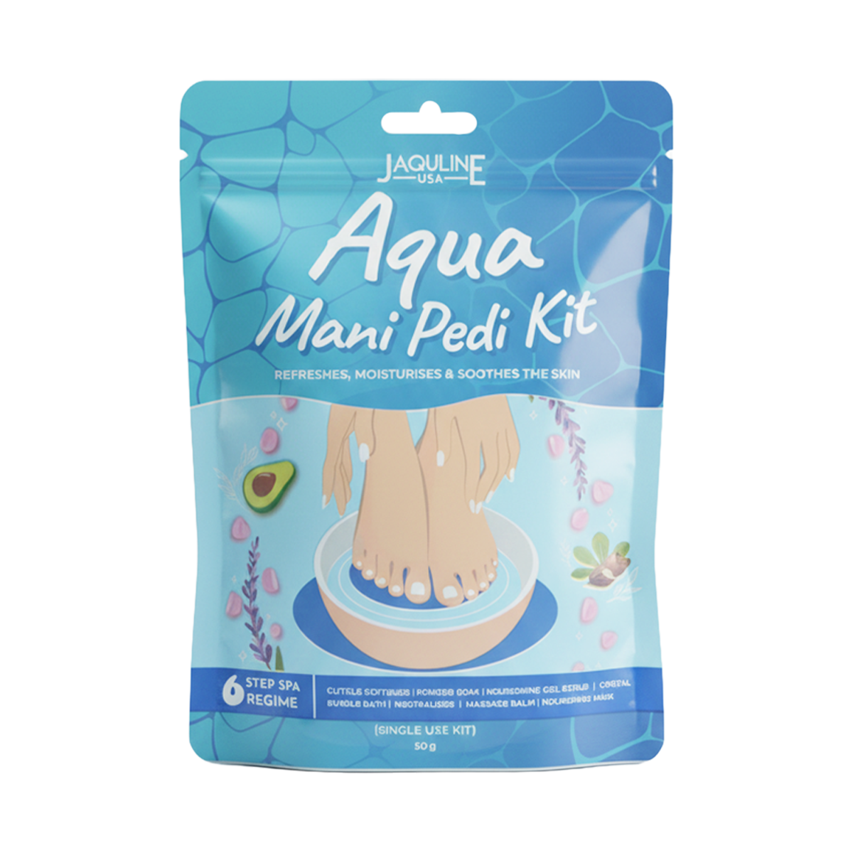 Jaquline USA Aqua Manicure & Pedicure Kit