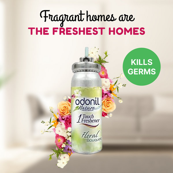 Odonil Nature 1 Touch Air Sanitizer Floral Bouquet